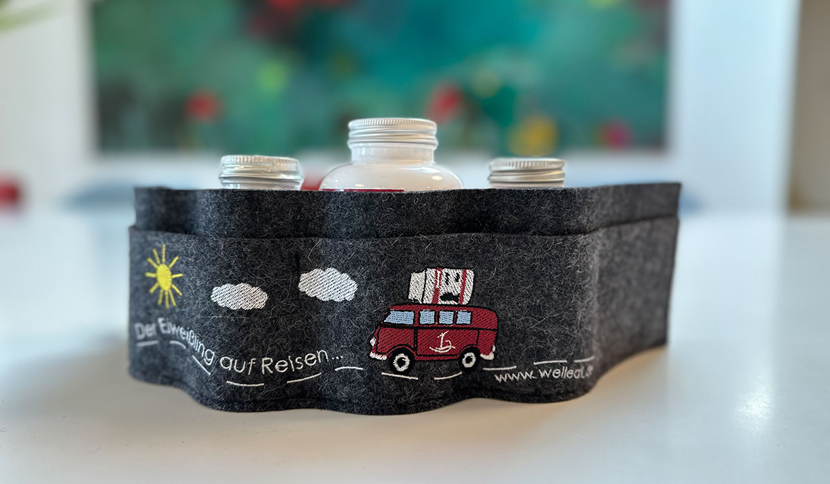 Eiweißling Reisetasche