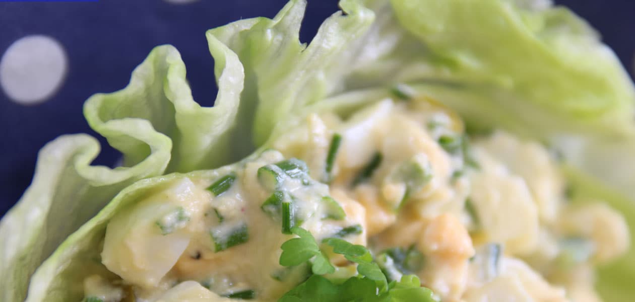 EIERSALAT MIT SCHNITTLAUCH
